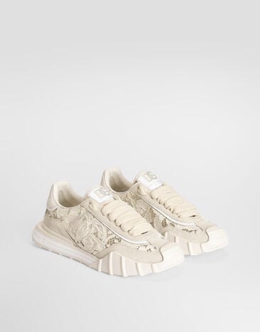Dolce & Gabbana Zapatilla DG Athletic en encaje Dolce & Gabbana Zapatilla DG Athletic en encaje Multicolor CK2487A3S64