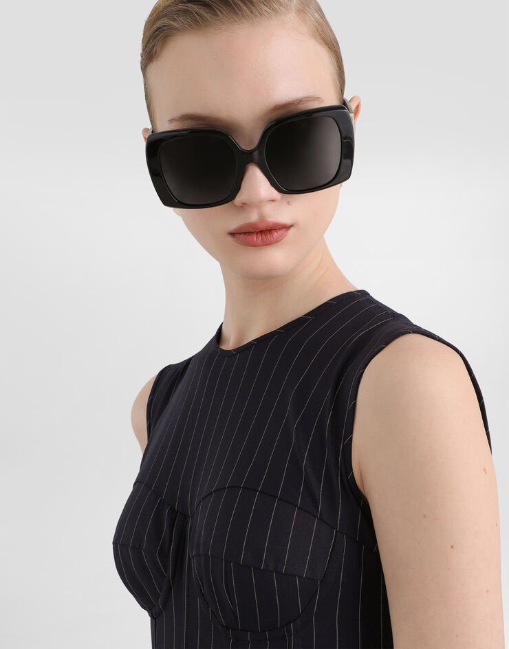 Dolce & Gabbana Pinstripe wool sheath dress Multicolor F6BDJTFRBDR