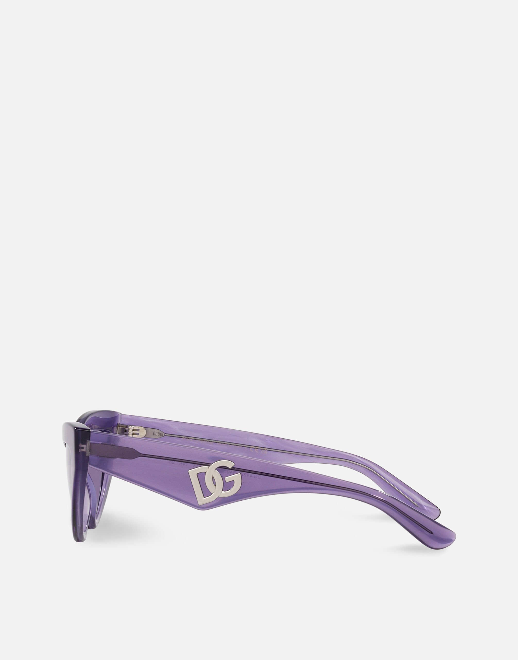 Dolce and gabbana purple sunglasses on sale
