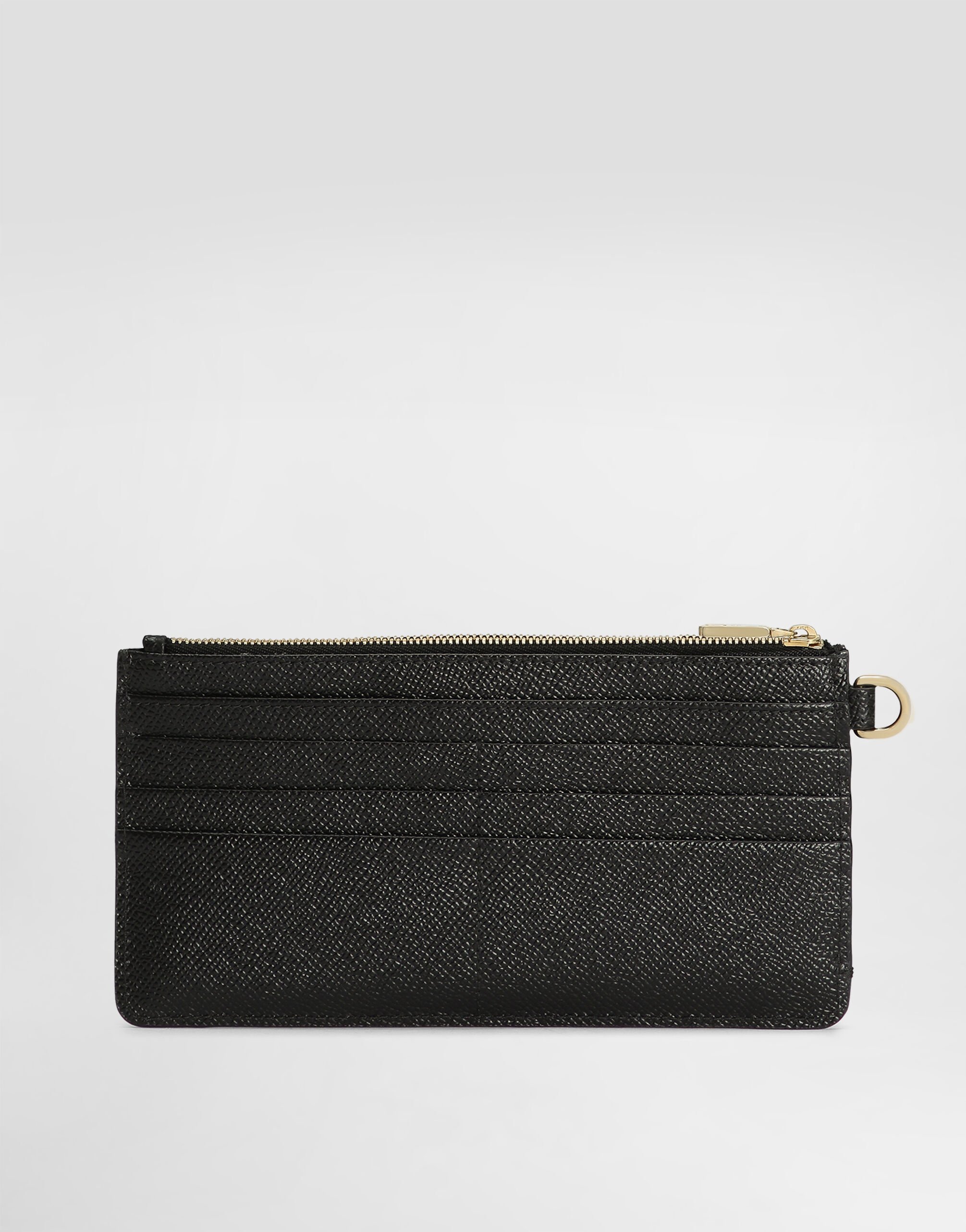 【関税&送料込】Dolce & Gabbana Portacarte In Pelle Dolce & Gabbana Portacarte in pelle nera Dauphine