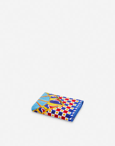 Dolce & Gabbana Terry Cotton Hand Towel Multicolor TCF004TCAAV
