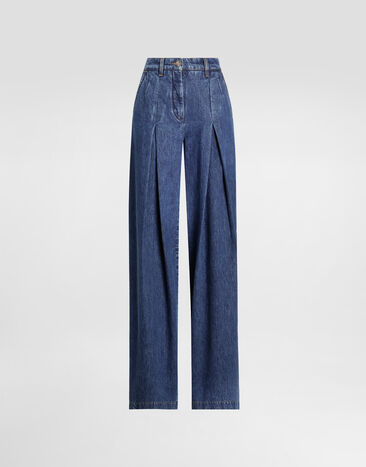 Dolce & Gabbana 5-pocket denim trousers Multicolor FTDB9DG8NR2
