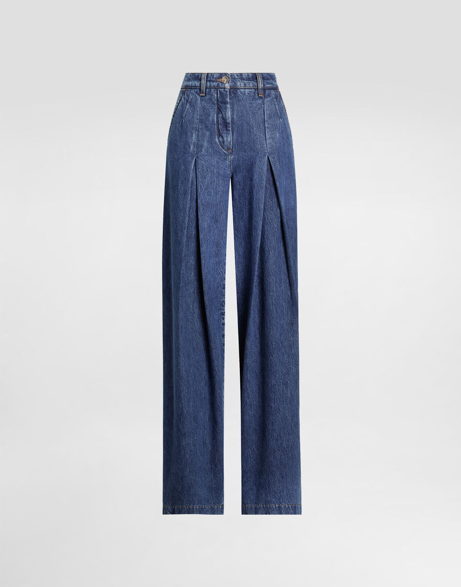 5-pocket denim trousers