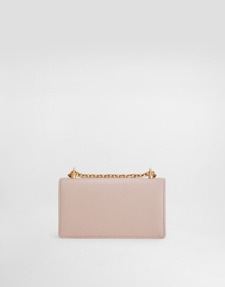 Dolce & Gabbana Calfskin DG Girls phone bag Pale Pink BI1416AW070