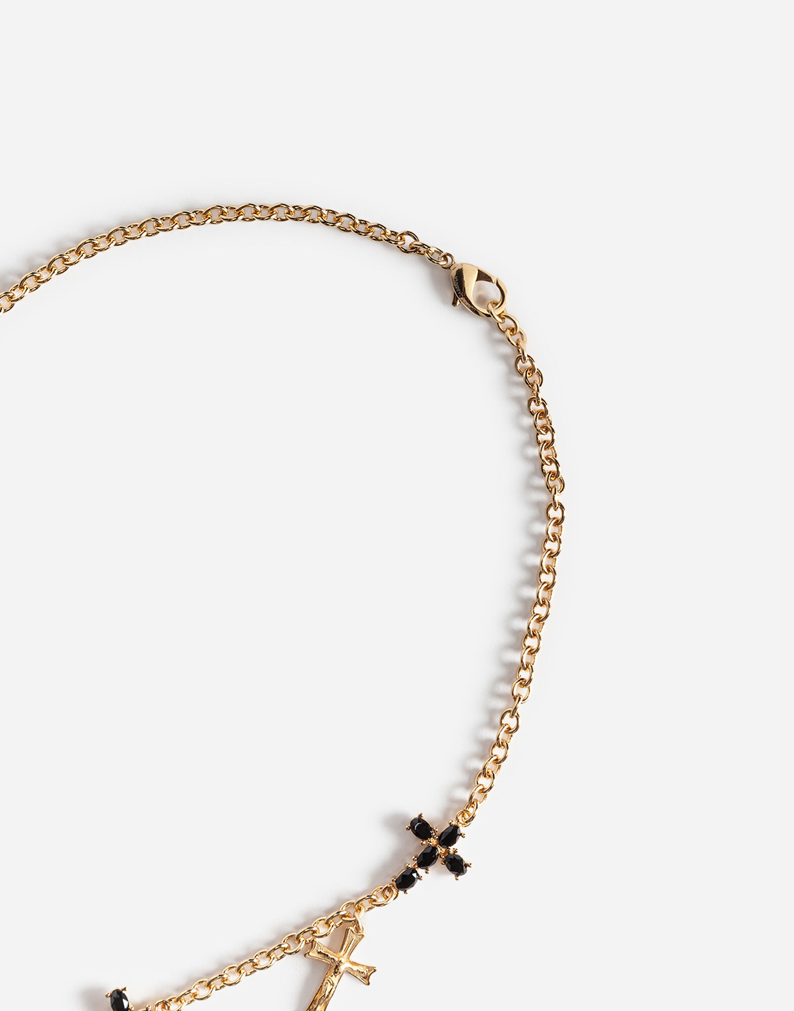 ゴールドのメンズ ネックレス クロス | Dolce&Gabbana®