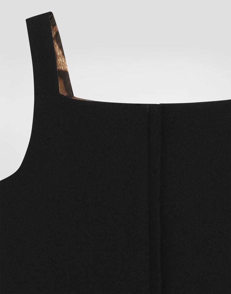 Dolce & Gabbana Wool crêpe dress Black L54DO3FU2TZ