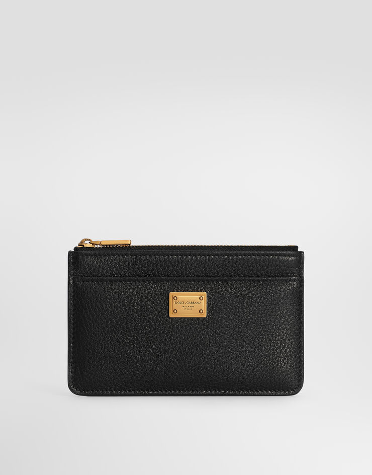 Dolce & Gabbana Calfskin card holder Dolce & Gabbana Calfskin card holder Black BI1261A0841