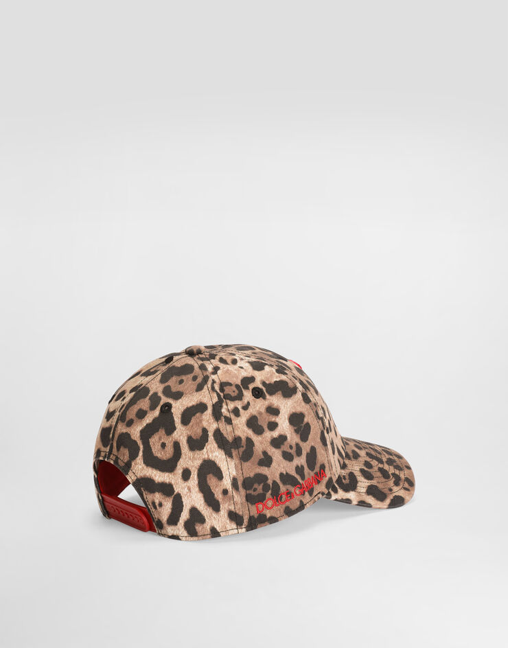 Dolce & Gabbana Dolce&Gabbana X ’47 Los Angeles Dodgers Baseballkappe Mit Leo-Print Multicolor IH152MGI214