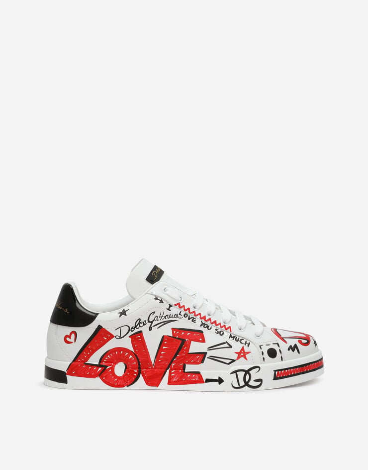 Dolce & Gabbana Sneaker Portofino Love DG Mehrfarbig CS1558B7140