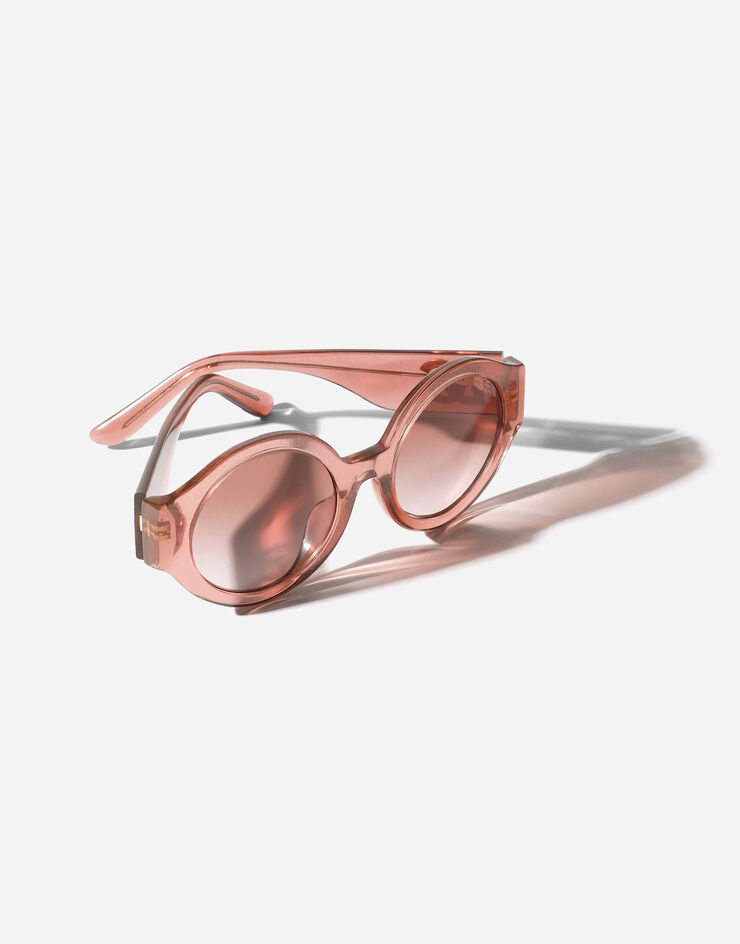 Dolce & Gabbana Sicilian StreetSunglasses Dolce & Gabbana Sicilian StreetSunglasses Pink/glitter VG401JVP413