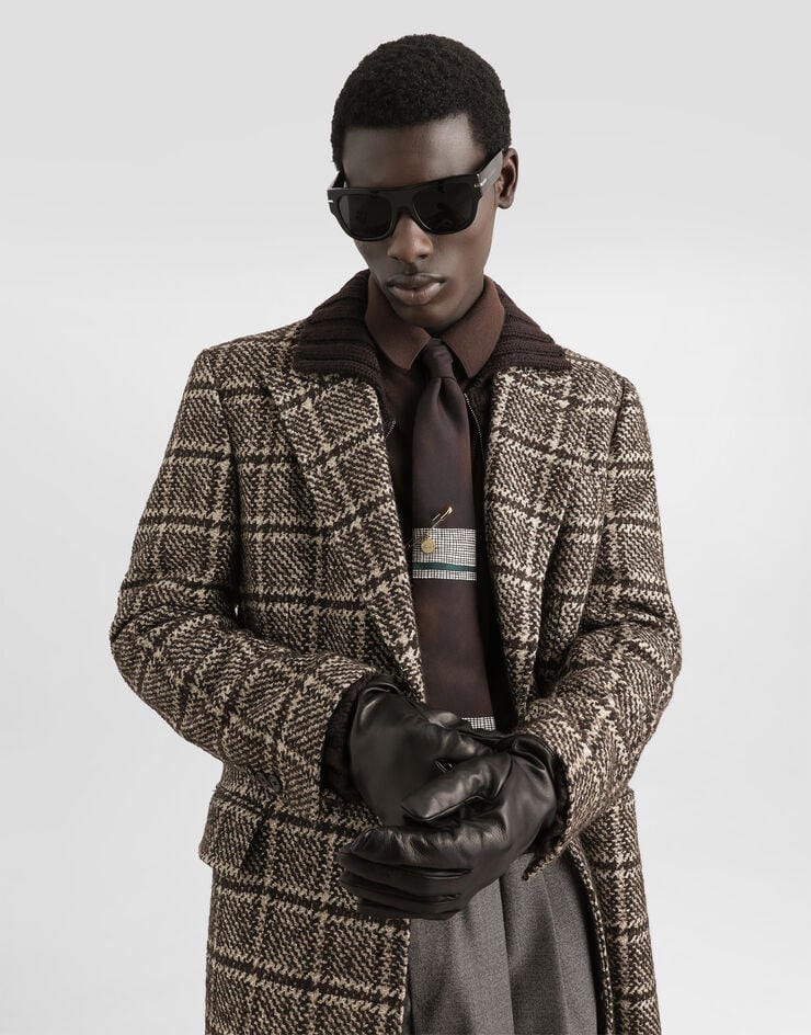 Dolce & Gabbana Single-breasted check coat Dolce & Gabbana Single-breasted check coat Multicolor G061BTFQZAW