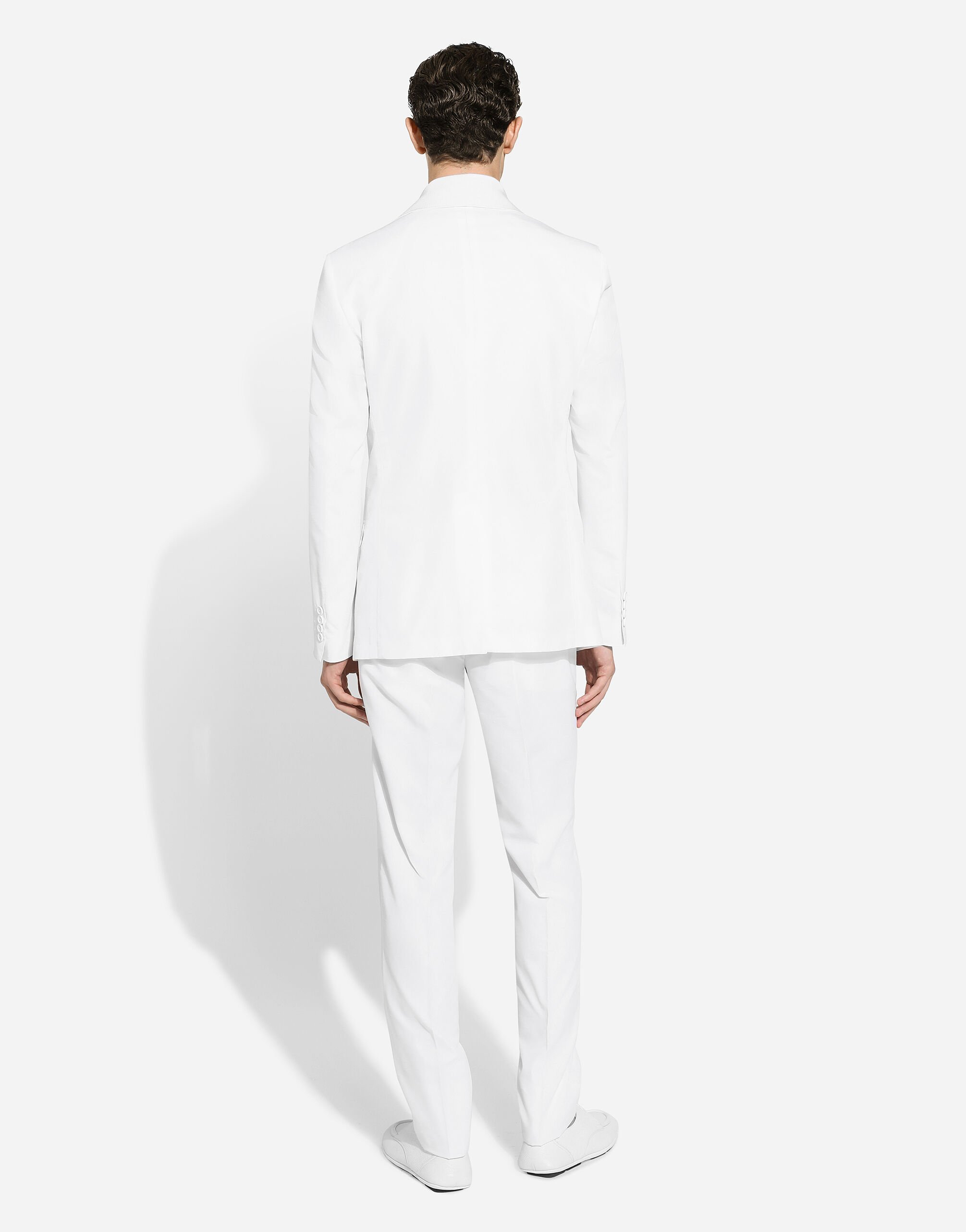 パンツ DOLCE & GABBANA SLIM-FIT GABARDINE TUXEDO TROUSERS Wool gabardine tuxedo pants in Black for Women