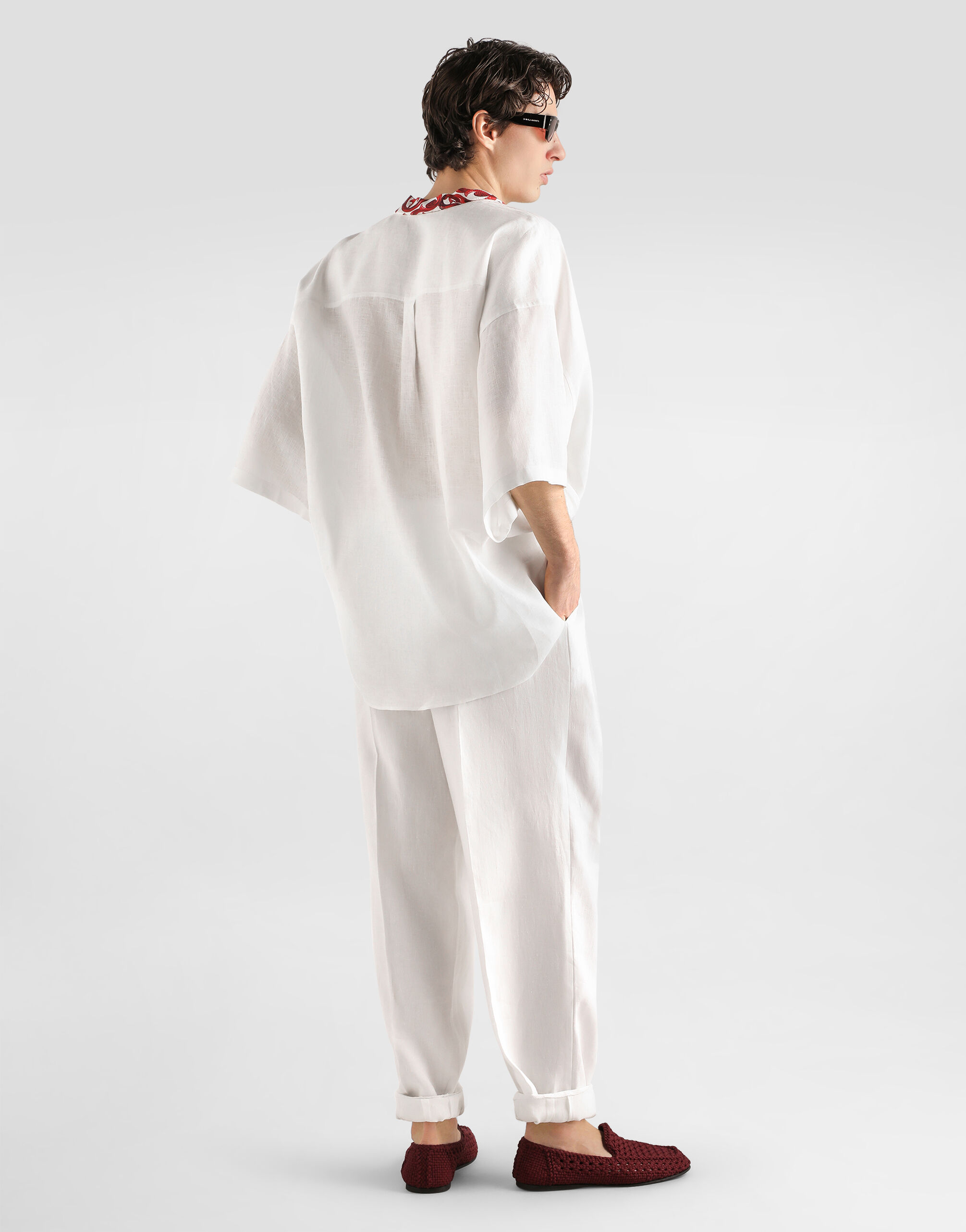 Shirt in linen - thumbnail 3