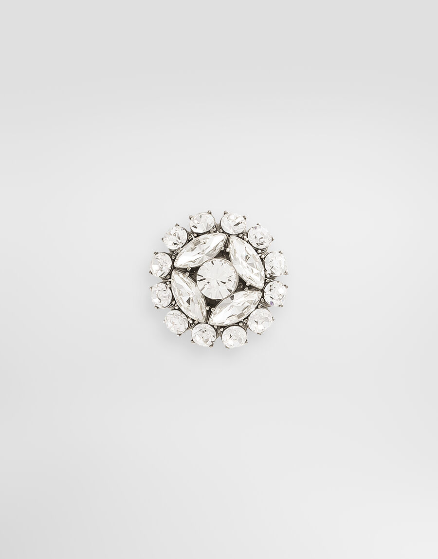 Rhinestone brooch