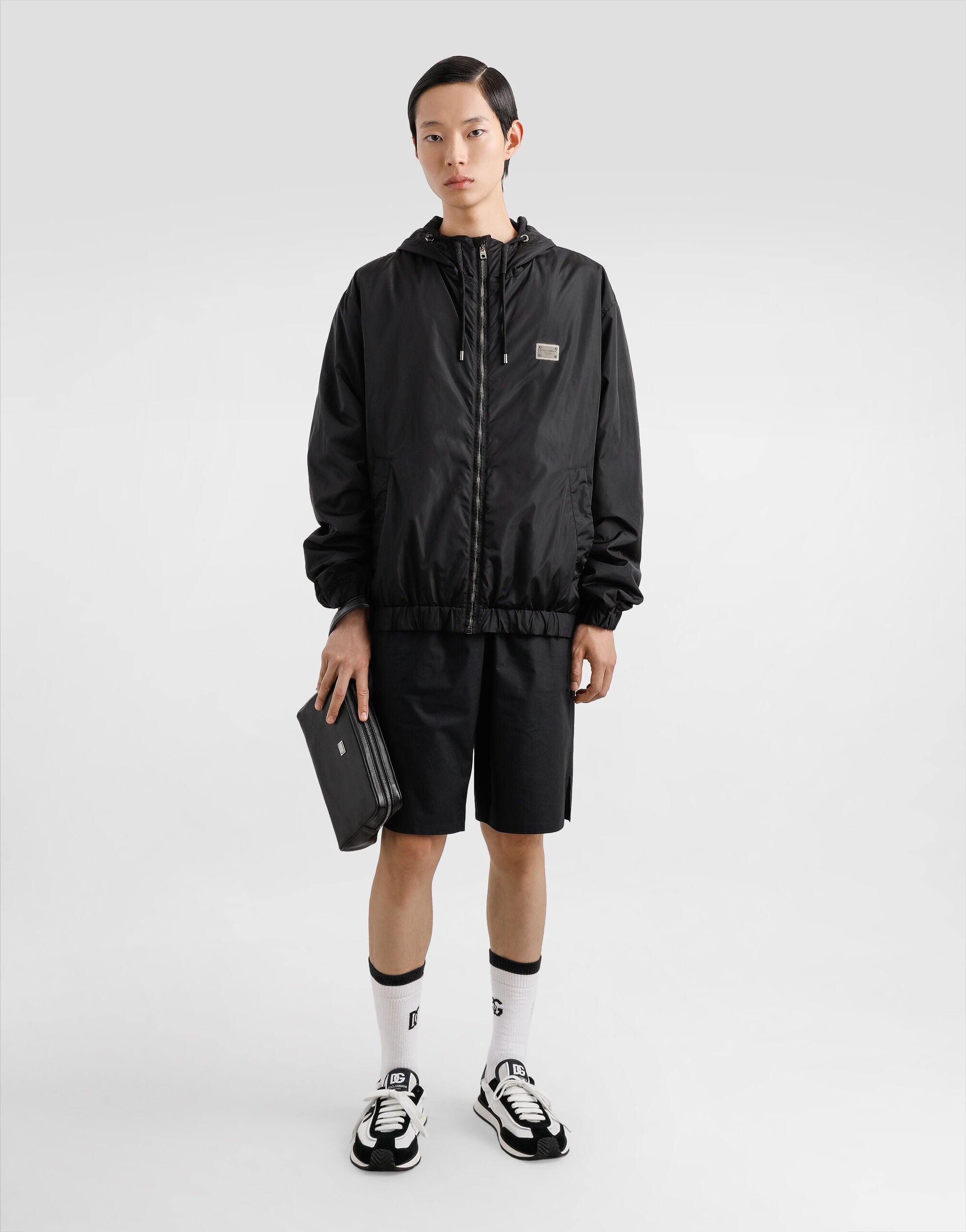 Calfskin pouch in Black for Men | Dolce&Gabbana® US