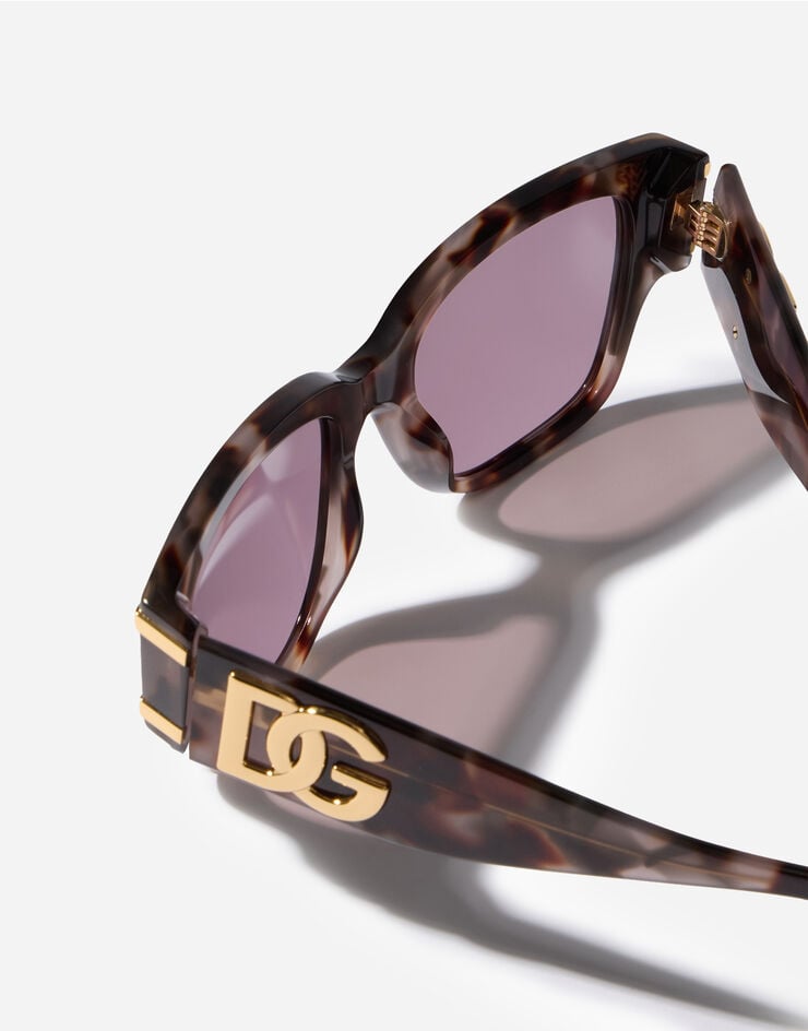 Dolce & Gabbana DG Griffe Sunglasses Dolce & Gabbana DG Griffe Sunglasses Violet havana VG4563VP8LA