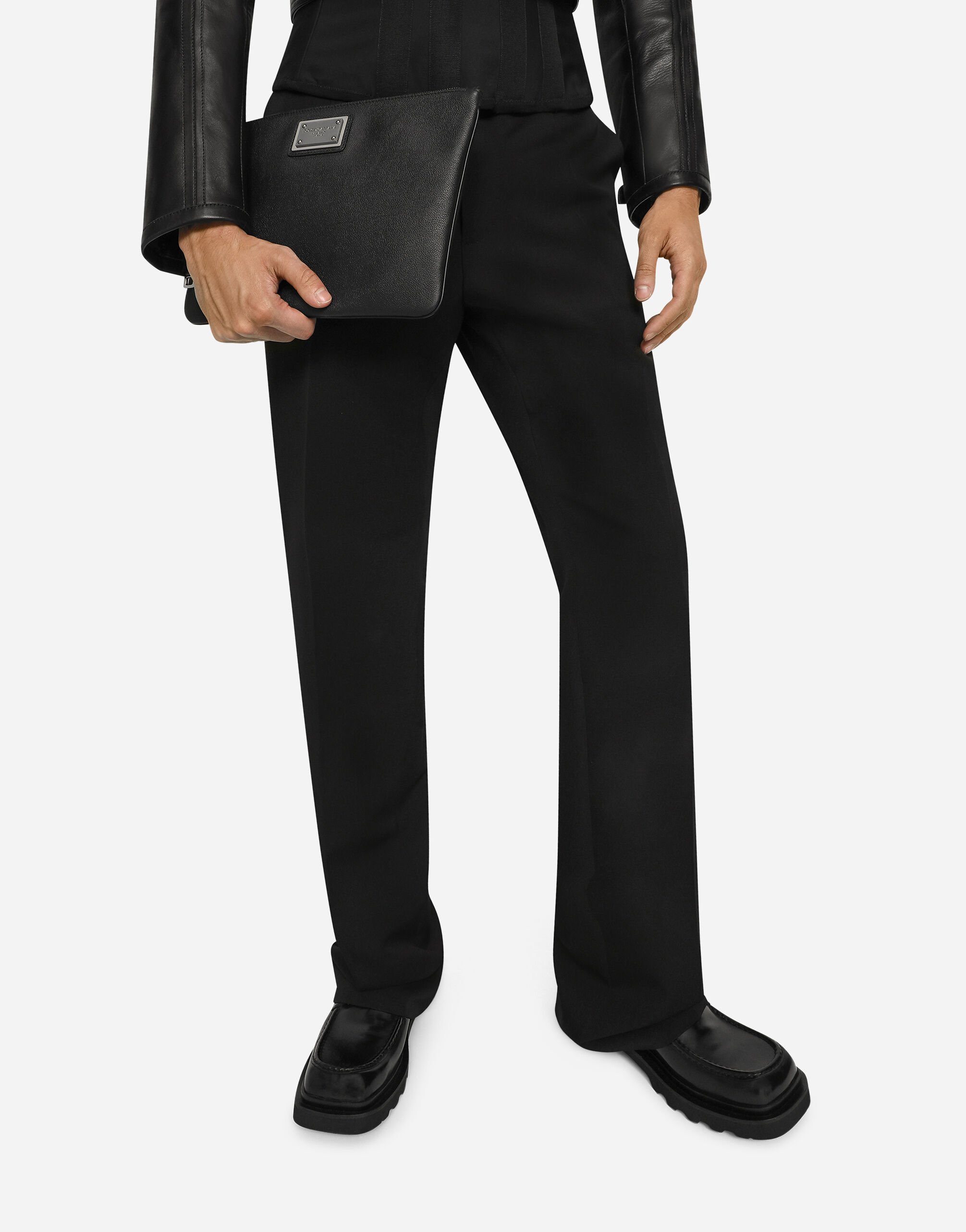 POCHETTE in Black for Men Dolce Gabbana US