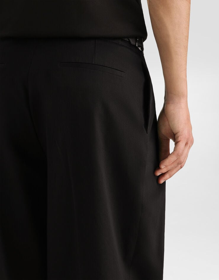 Dolce & Gabbana Cotton trousers Dolce & Gabbana Cotton trousers Black GP222TFUFL9