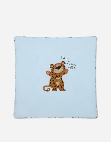 Dolce & Gabbana Baby leopard-print jersey blanket Multicolor DK0065AC513