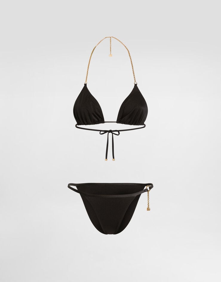 Dolce & Gabbana Triangle bikini Black O8A31JFUGLG