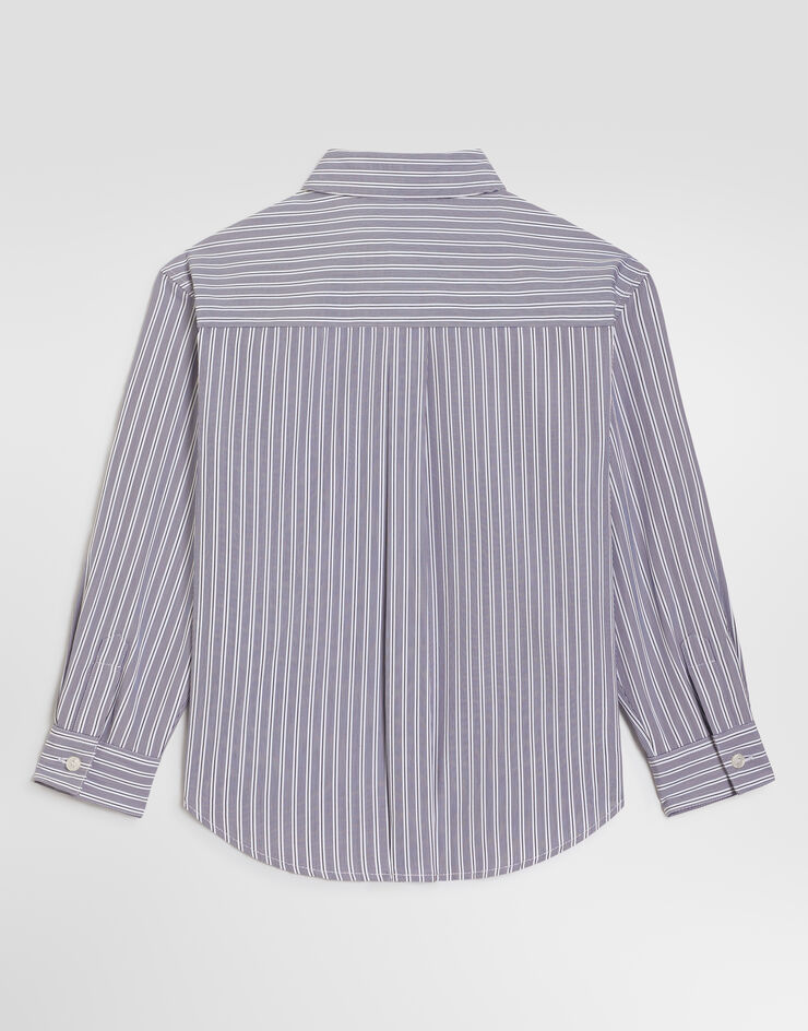Dolce & Gabbana Striped poplin shirt Multicolor L45S13FR532