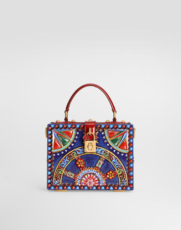 Dolce & Gabbana حقيبة يد Dolce Box مصنوعة من الراتنج Dolce & Gabbana حقيبة يد Dolce Box مصنوعة من الراتنج Multicolor BB5970A0416