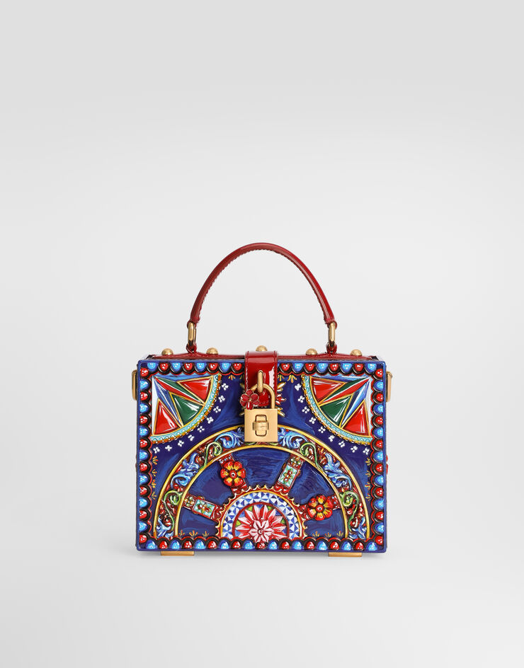 Dolce & Gabbana حقيبة يد Dolce Box مصنوعة من الراتنج Dolce & Gabbana حقيبة يد Dolce Box مصنوعة من الراتنج Multicolor BB5970A0416