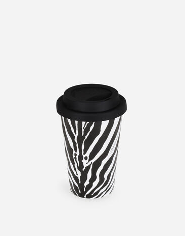 Dolce & Gabbana Ceramic Travel Mug Multicolor TC0108TCAME