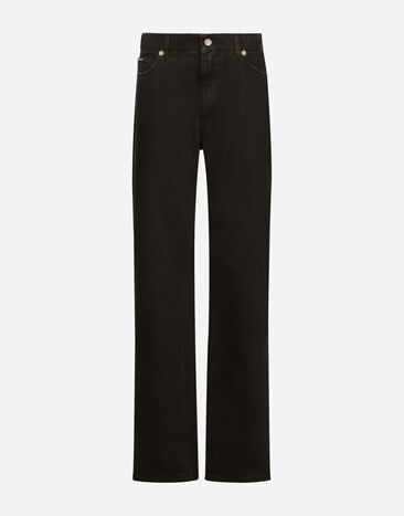 Dolce&Gabbana Flared denim jeans Black F4CLKTFU8BM