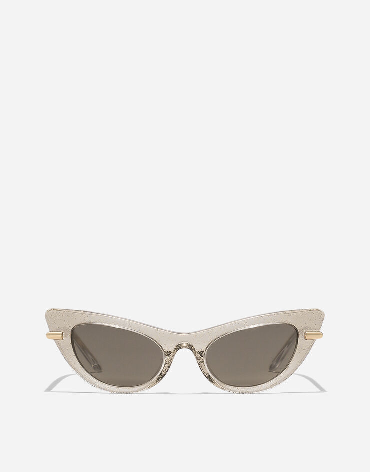Dolce & Gabbana Sonnenbrille MINI ME Glitzergelb VG400PVP35A
