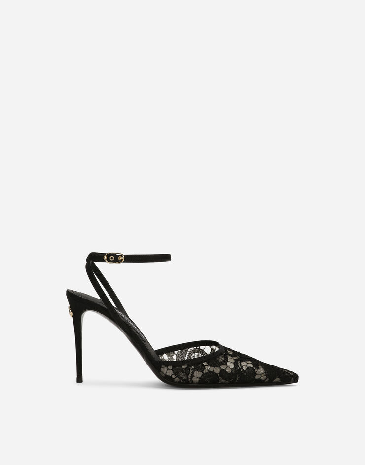 Dolce&Gabbana Lace slingbacks Black CG0688AT467