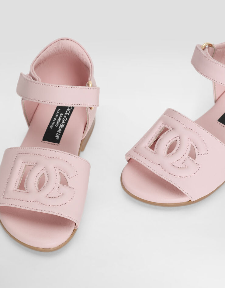 Dolce & Gabbana Sandalia en piel de becerro Rosa D20102A1735