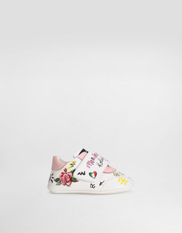 Dolce & Gabbana Printed lambskin sneakers Multicolor DK0148A9345