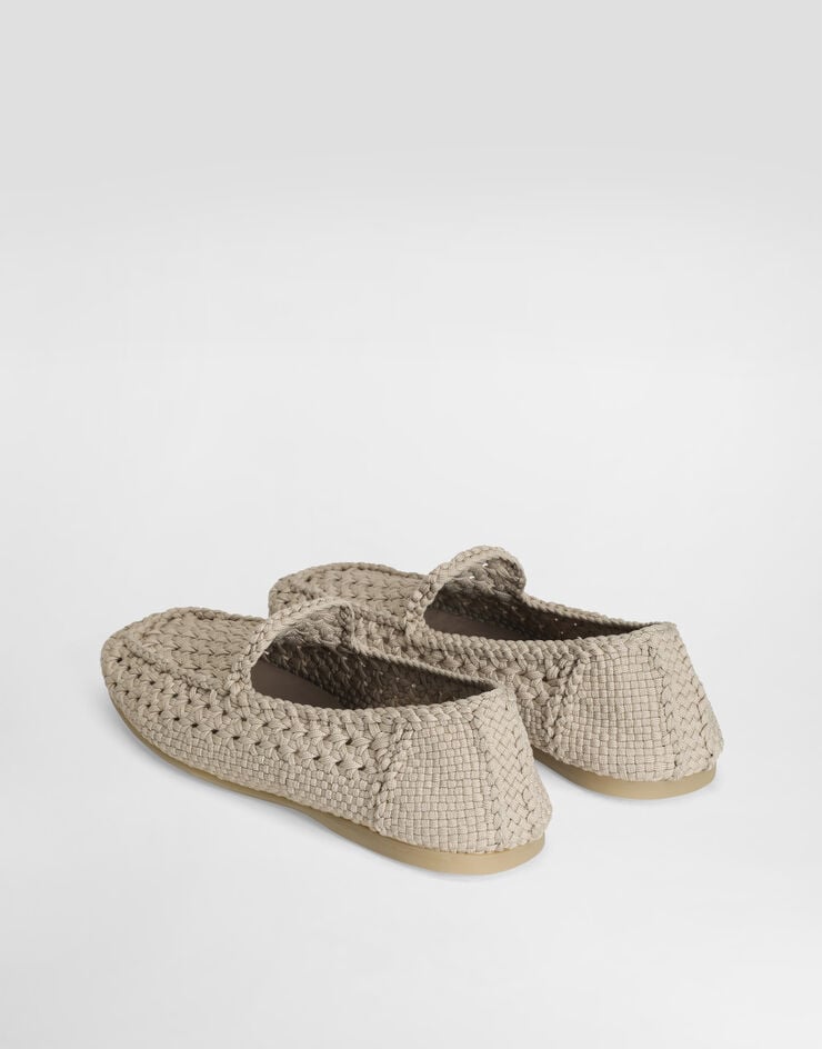 Dolce & Gabbana 拖鞋 编织面料 Beige A50774A0677