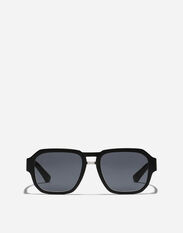 Dolce & Gabbana Mirror logo sunglasses Brown VG446DVP273