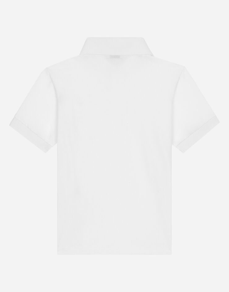 Dolce & Gabbana POLO M/C White L4JT8VG7I2Q