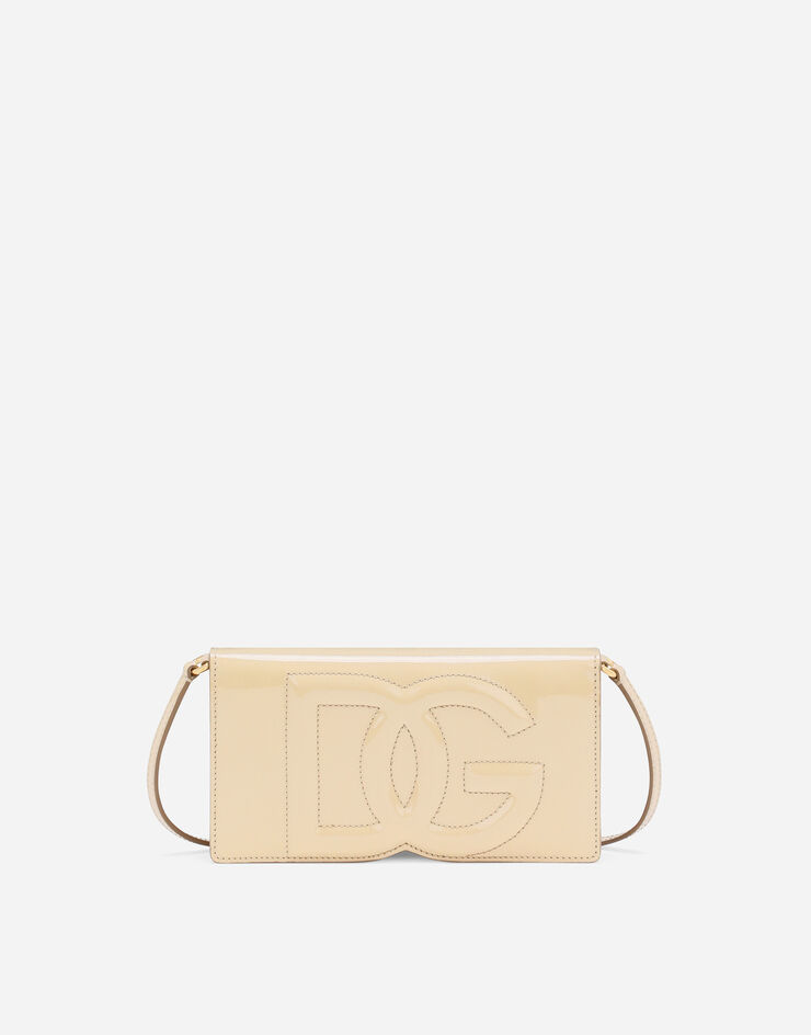 Dolce&Gabbana Phone Bag DG Logo Beige BI3279A1471