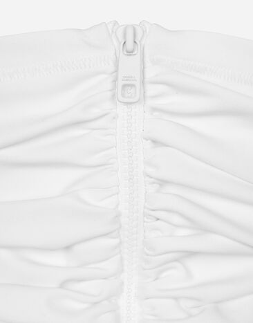 Dolce & Gabbana Gathered waist sash White GR210EFURIX
