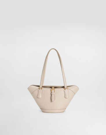 Dolce & Gabbana Capri coffa bag in calfskin Beige BB7815AK274