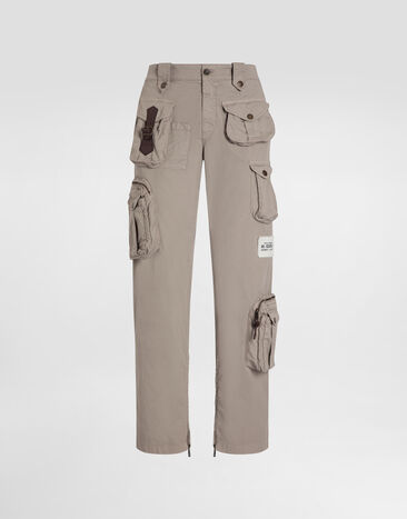 Dolce & Gabbana Cotton trousers Green GV0QETG8MQ3