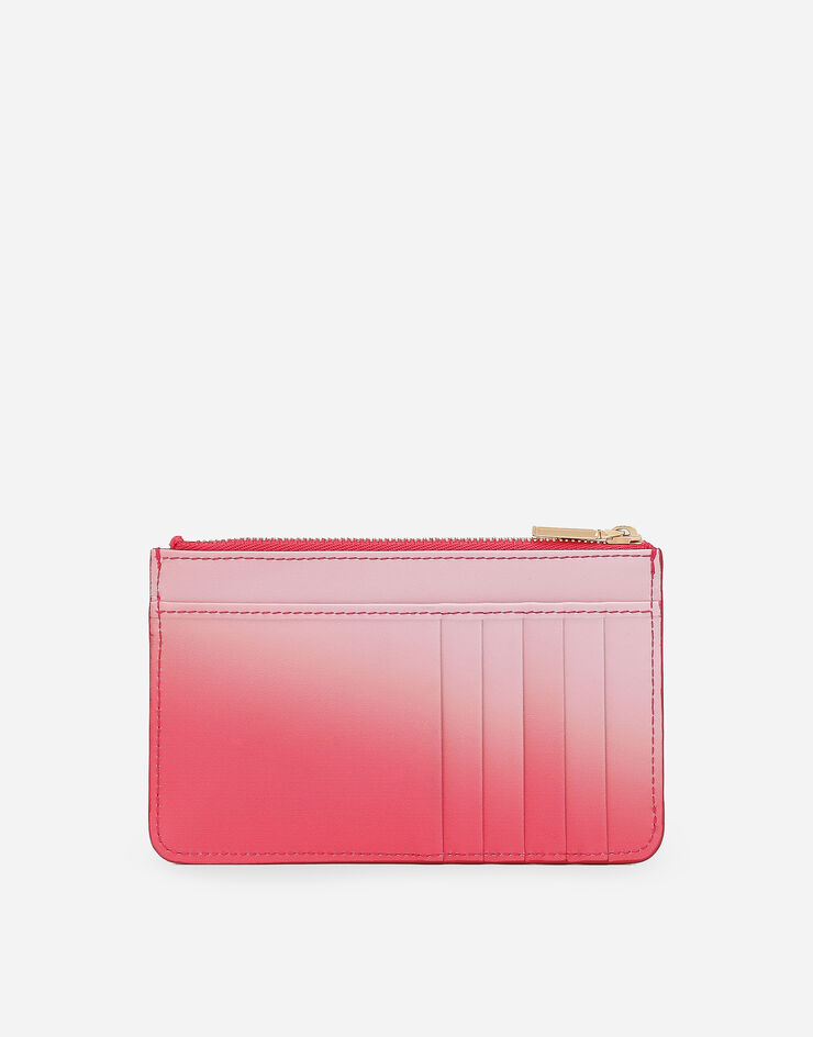Medium Logo card holder in Pink for Women Dolce&Gabbana®