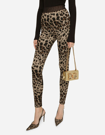 Dolce & Gabbana DG Girls phone bag in nappa mordore leather Gold BI1416AW121