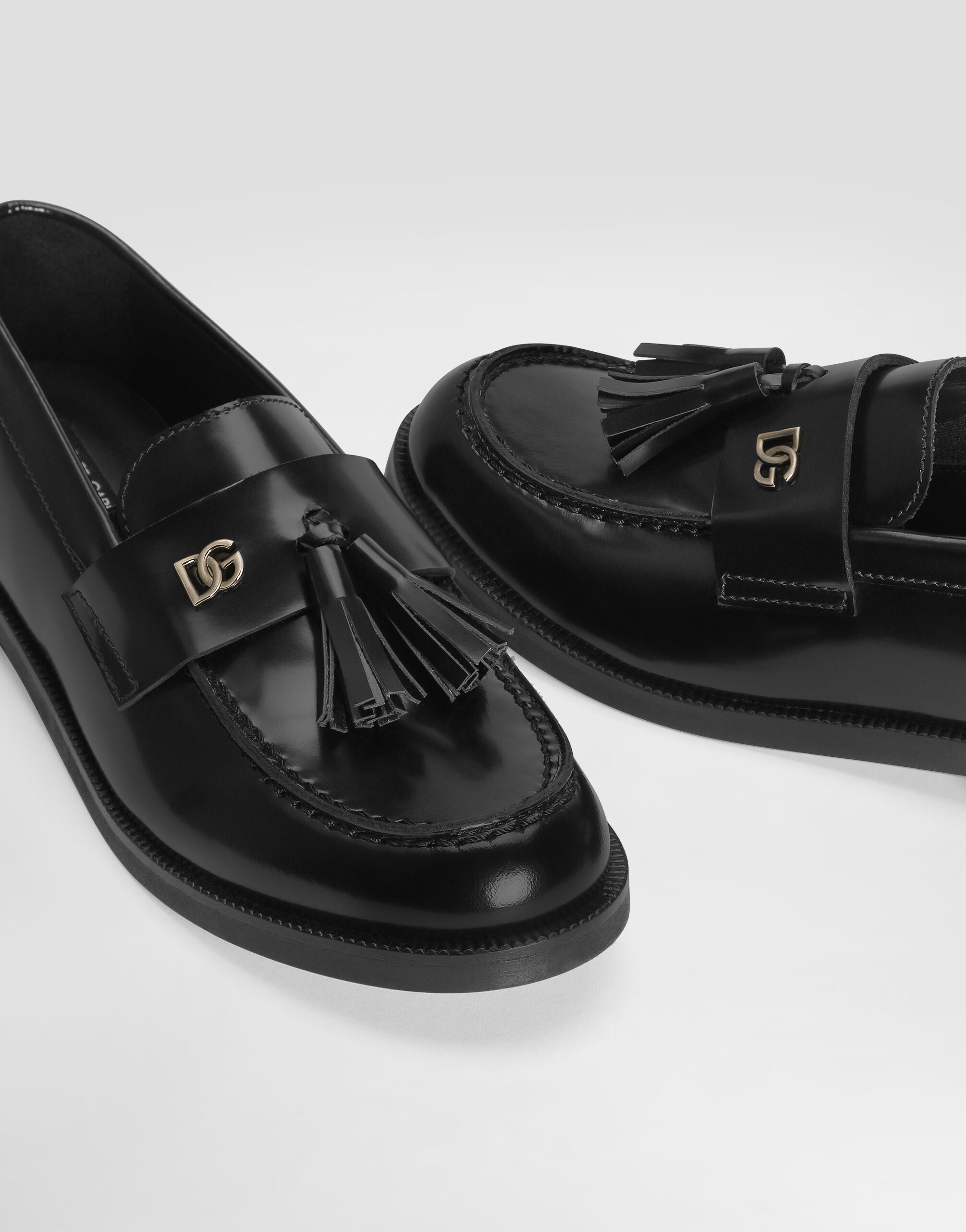 のメンズ カーフスキン ローファー | Dolce&Gabbana®