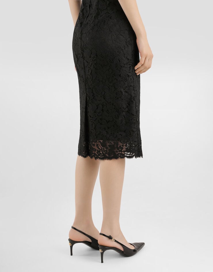 Dolce & Gabbana Cordonetto lace dress Dolce & Gabbana Cordonetto lace dress Black F6H0ZTHLMTB