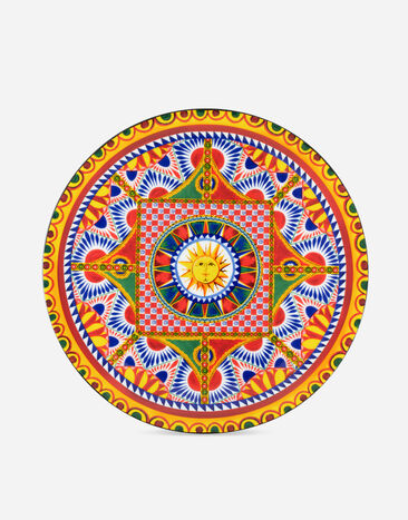Dolce & Gabbana Сервировочная тарелка из фарфора разноцветный TCBS08TCAI2
