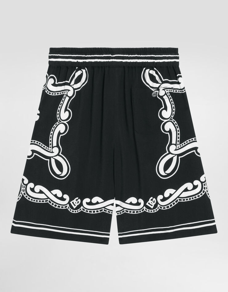 Dolce & Gabbana Bandanna-print batik shorts Print L43Q48FP8F7