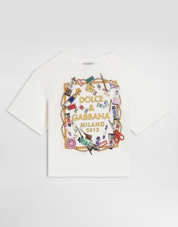 Dolce & Gabbana Cotton t-shirt  L5JTNLG7P6Z