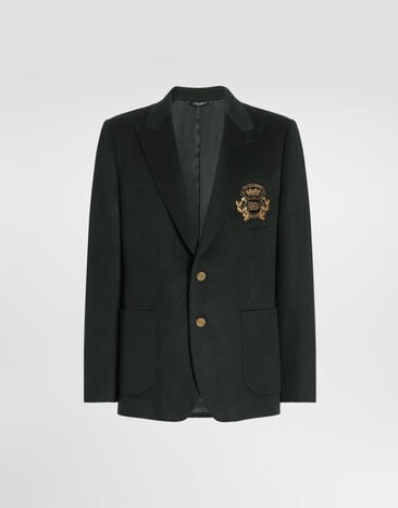 Dolce & Gabbana Portofino single-breasted cashmere jacket Dolce & Gabbana Portofino single-breasted cashmere jacket G2WX2ZHU2BZ