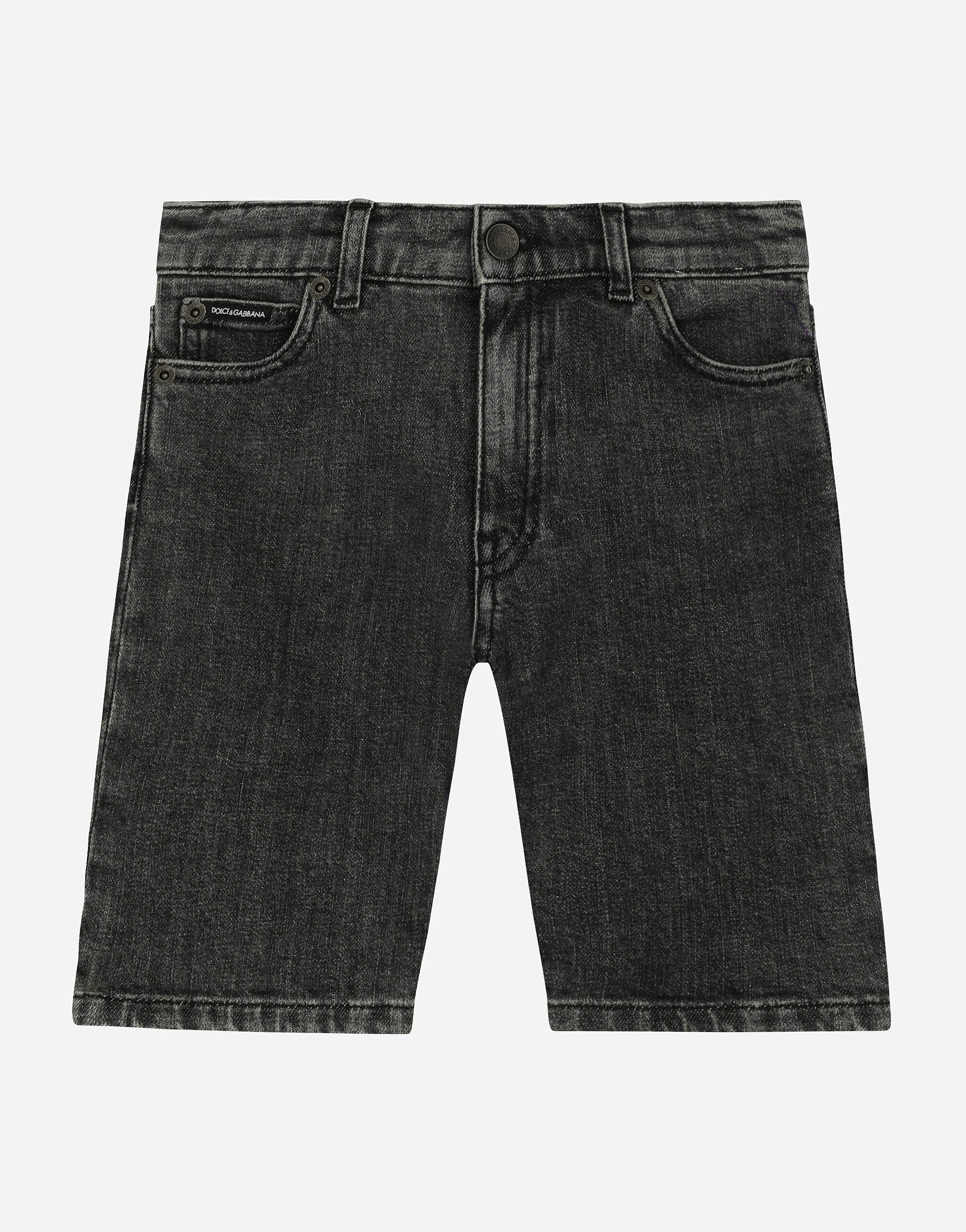 Black label denim shorts sales