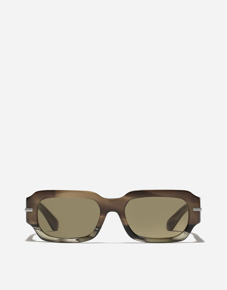 Dolce & Gabbana Sonnenbrille DG SIGNATURE Havanna-Grün VG448BVP392